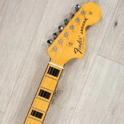 Fender Vintera II 70s Jaguar Guitar, Maple Fingerboard, Black 20 Fender Vintera II 70s Jaguar Guitar, Maple Fingerboard, Black -Musical Instrument Shop 20231004 dsc09336 1