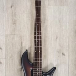 F-Bass VF5-PJ 5-String Bass, Rosewood Fretboard, Alder Body, Antique Brown Matte -Musical Instrument Shop 20231005 dsc09474