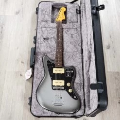 Fender American Professional II Jazzmaster Guitar, Rosewood Fretboard, Mercury -Musical Instrument Shop 20231010 dsc09928 1