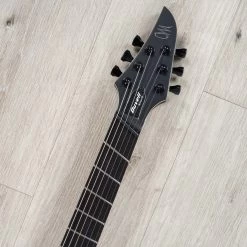 Mayones Duvell Elite VF BKP 6 Multi-Scale Guitar, Ebony Fretboard, Trans Jeans Black Burst Satine -Musical Instrument Shop 20231016 dsc00644