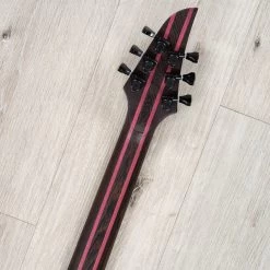 Mayones Duvell Elite VF BKP 6 Multi-Scale Guitar, Ebony Fretboard, Trans Jeans Black Burst Satine -Musical Instrument Shop 20231016 dsc00645