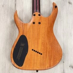 Mayones Duvell Elite VF BKP 6 Multi-Scale Guitar, Ebony Fretboard, Trans Jeans Black Burst Satine -Musical Instrument Shop 20231016 dsc00648