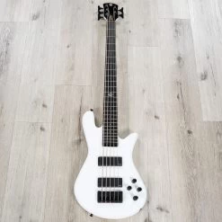 Spector NS Ethos 5 HP 5-String Bass, Ebony Fretboard, EMG 40DC, White Sparkle Gloss 16 Spector NS Ethos 5 HP 5-String Bass, Ebony Fretboard, EMG 40DC, White Sparkle Gloss -Musical Instrument Shop 20231017 dsc00770
