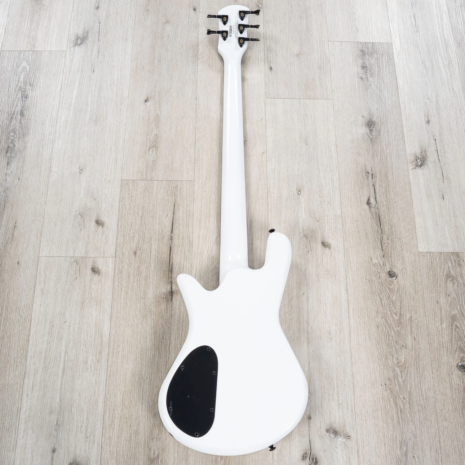 Spector NS Ethos 5 HP 5-String Bass, Ebony Fretboard, EMG 40DC, White Sparkle Gloss 8 Spector NS Ethos 5 HP 5-String Bass, Ebony Fretboard, EMG 40DC, White Sparkle Gloss - Image 6