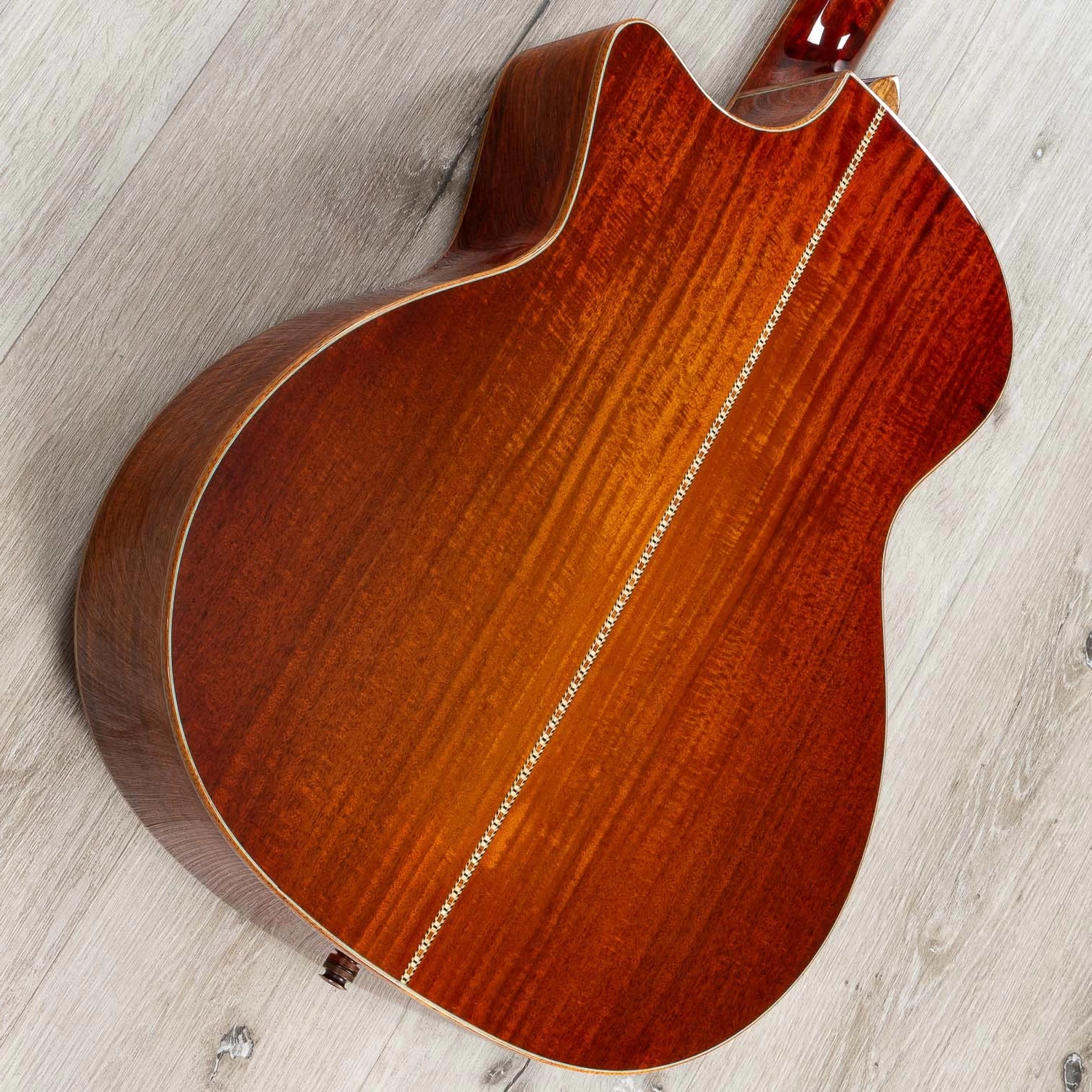 Eastman AC522CE Acoustic Electric Guitar, Ebony Fretboard, Sunburst 6 Eastman AC522CE Acoustic Electric Guitar, Ebony Fretboard, Sunburst - Image 4