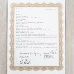 PRS Paul Reed Smith Private Stock McCarty 594 Guitar, Stained Curly Maple, Aqua Violet Glow -Musical Instrument Shop 20231023 dsc01373 1