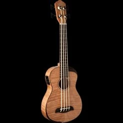 Oscar Schmidt OUB800K Flamed Maple Top Bass Ukulele