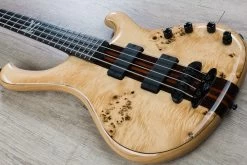 Mayones Custom Pi Bass, Wojtek Pilichowski Signature, Eye Poplar Top, Bartolini/Aguilar Electronics -Musical Instrument Shop 3 mayones custom pi bass wojtek pilichowski signature eye poplar top bartoliniaguilar electronics
