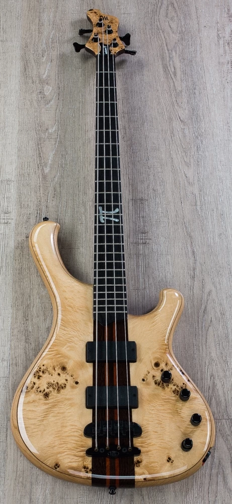 Mayones Custom Pi Bass, Wojtek Pilichowski Signature, Eye Poplar Top, Bartolini/Aguilar Electronics - Image 3