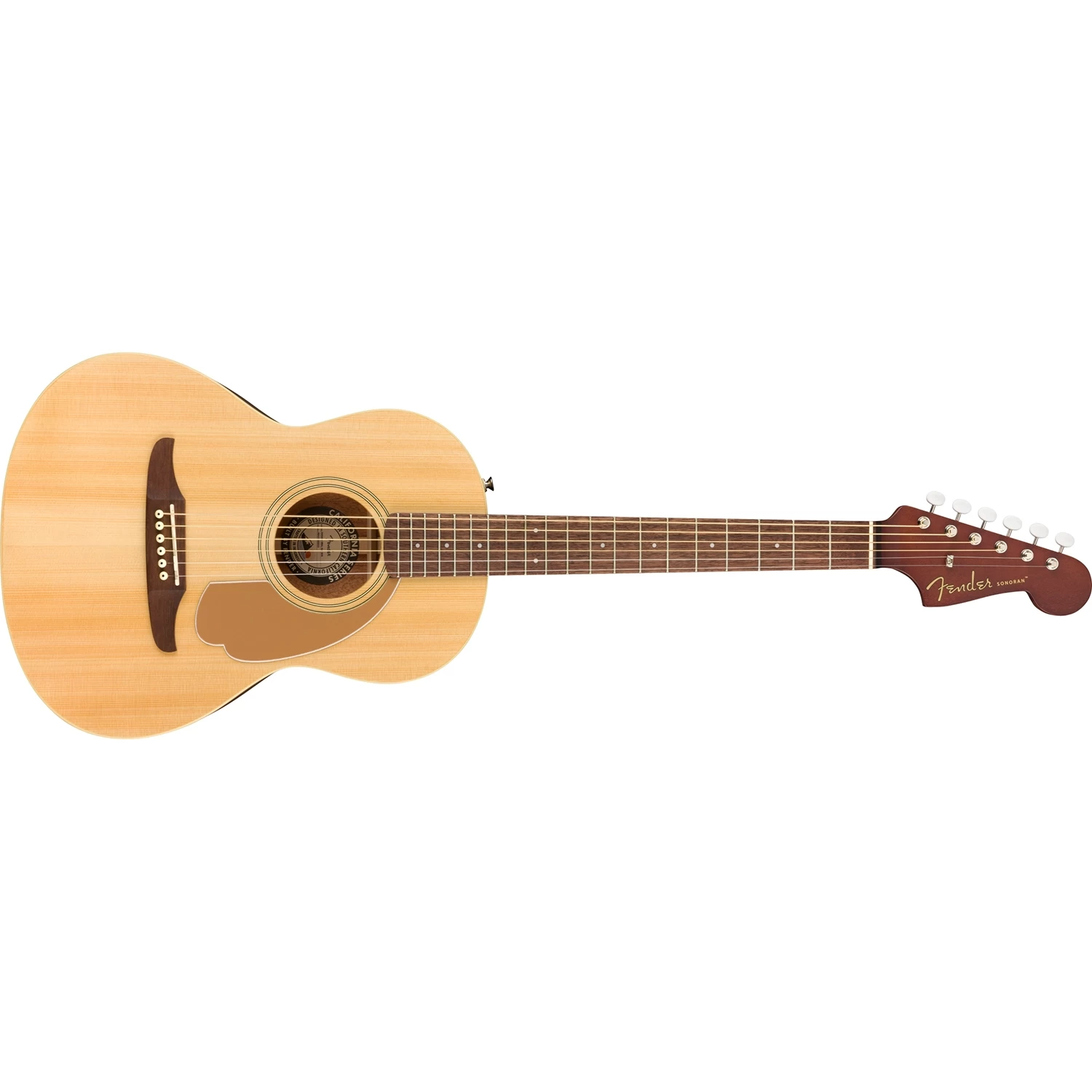 Fender Sonoran Mini Acoustic Guitar W/ Gig Bag, Walnut Fretboard, Natural 3 Fender Sonoran Mini Acoustic Guitar W/ Gig Bag, Walnut Fretboard, Natural