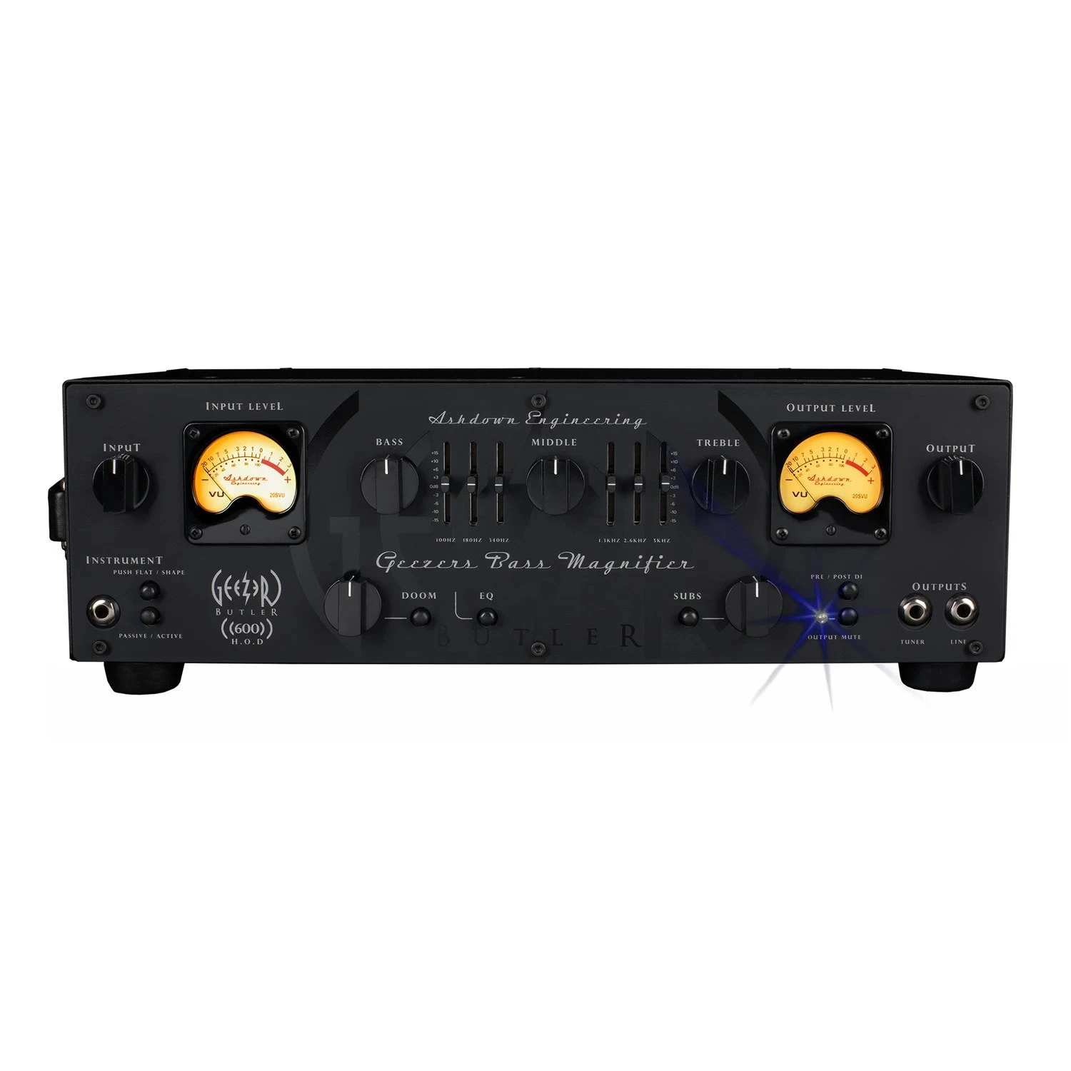 Ashdown Geezer Butler HOD 600 Head Of Doom 600-Watt Bass Amp Head 3 Ashdown Geezer Butler HOD 600 Head Of Doom 600-Watt Bass Amp Head