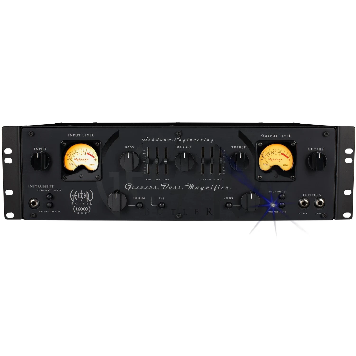 Ashdown Geezer Butler HOD 600 Head Of Doom 600-Watt Bass Amp Head 4 Ashdown Geezer Butler HOD 600 Head Of Doom 600-Watt Bass Amp Head - Image 2