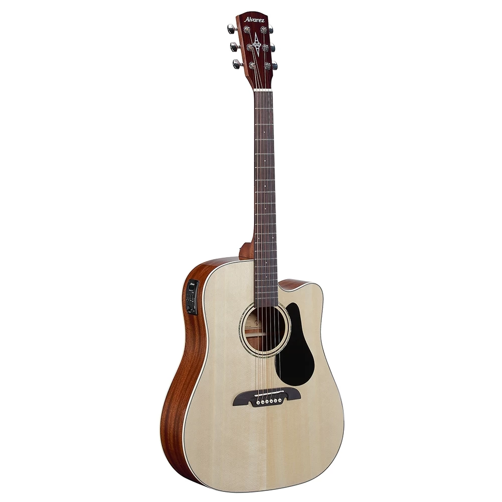 Alvarez Regent 26 Series Acoustic Electric Guitar, Cutaway, Natural Gloss Finish 4 Alvarez Regent 26 Series Acoustic Electric Guitar, Cutaway, Natural Gloss Finish - Image 2