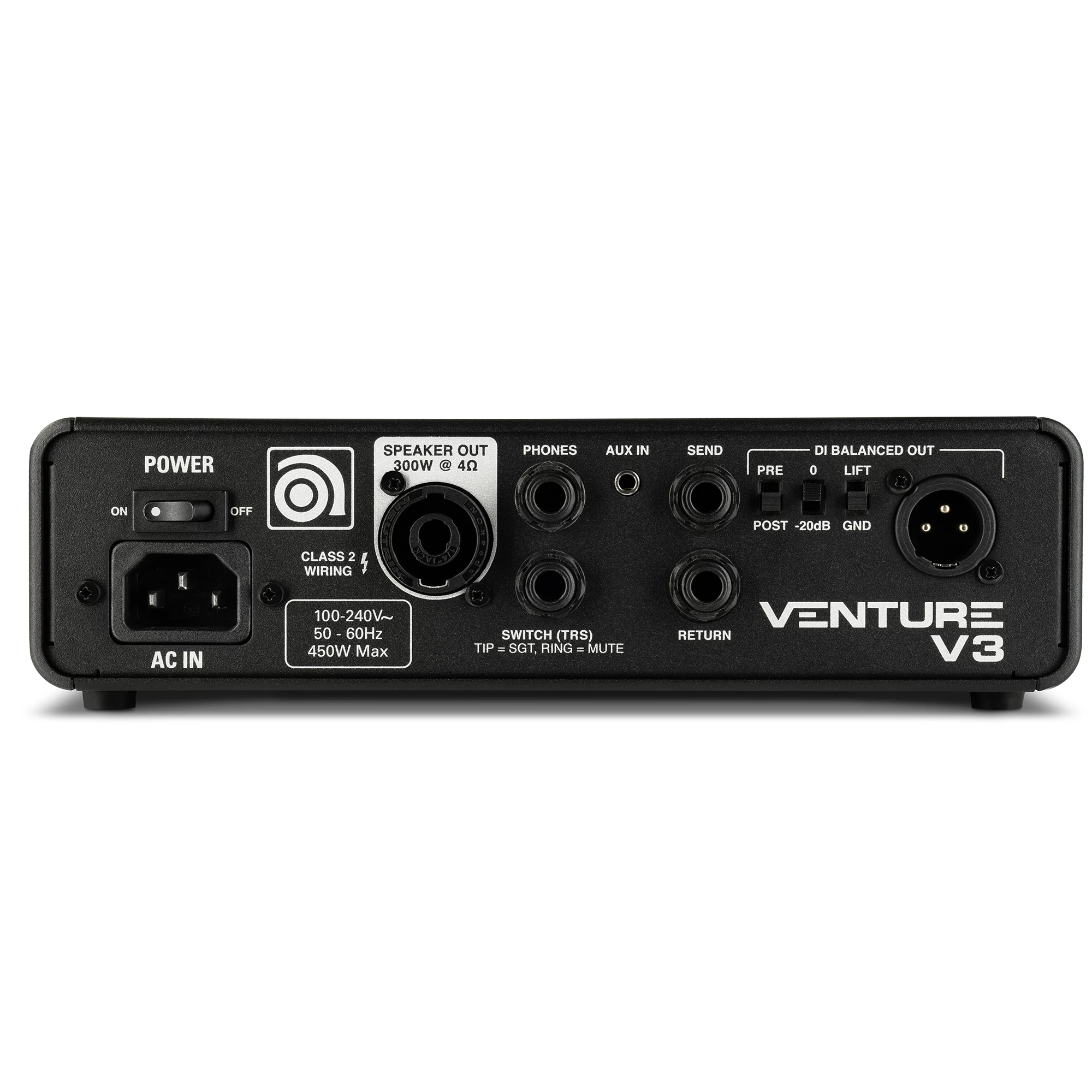 Ampeg Venture V3 300-Watt Portable Lightweight Bass Amp Head 7 Ampeg Venture V3 300-Watt Portable Lightweight Bass Amp Head - Image 5