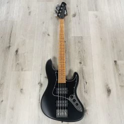 Balaguer The Goliath Select Bass, Roasted Birdseye Maple, Modern Satin Black -Musical Instrument Shop bala goli ssb m 3