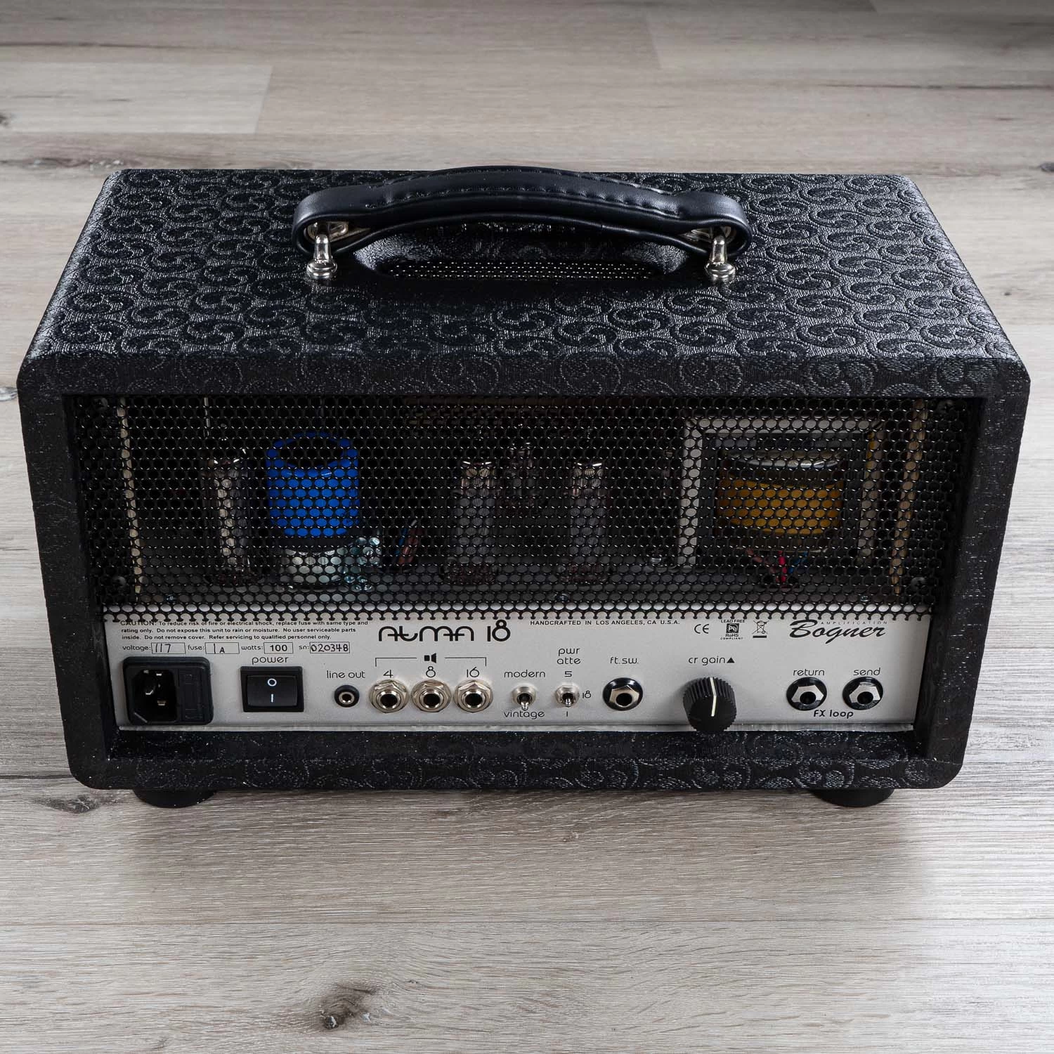 Bogner Atma 3-Channel, 18-Watt Tube Guitar Amplifier Head, Ecstacy Aesthetics 4 Bogner Atma 3-Channel, 18-Watt Tube Guitar Amplifier Head, Ecstacy Aesthetics - Image 2