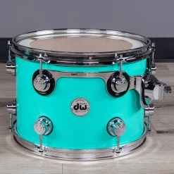 DW Collectors Series 3/3/3 4-Piece Drum Kit, 22/13/16 W/ 14" Snare, Seafoam Aqua -Musical Instrument Shop bu dw 333 kit sea aqua 3