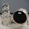 DW Drum Workshop Collector's Series 4-Piece Shell Pack Drum Kit, Broken Glass -Musical Instrument Shop bu dw cs 4p brokenglass 5