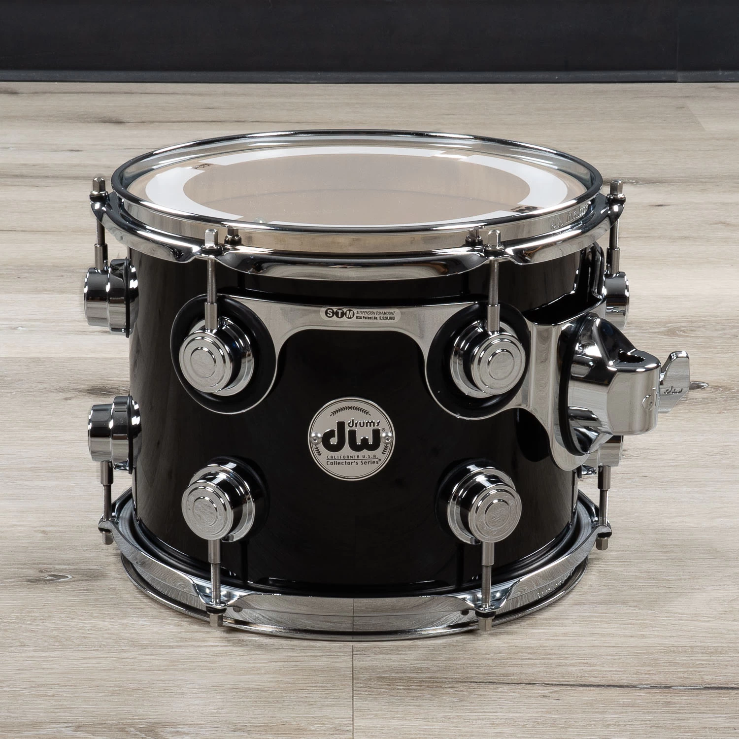 DW Drum Workshop Collectors Series 4-Piece Drum Kit, Piano Black Gloss Lacquer 6 DW Drum Workshop Collectors Series 4-Piece Drum Kit, Piano Black Gloss Lacquer - Image 4
