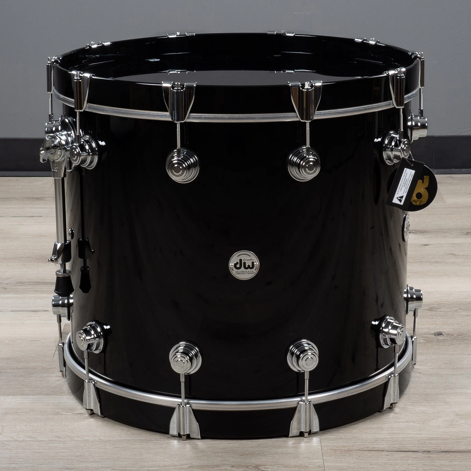 DW Drum Workshop Collectors Series 4-Piece Drum Kit, Piano Black Gloss Lacquer 7 DW Drum Workshop Collectors Series 4-Piece Drum Kit, Piano Black Gloss Lacquer - Image 5