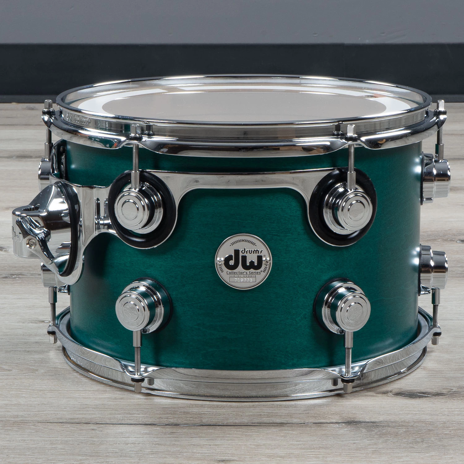 DW Drum Workshop Collector's Series 4-Piece Drum Kit W/ Snare, Satin Oil Teal 6 DW Drum Workshop Collector's Series 4-Piece Drum Kit W/ Snare, Satin Oil Teal - Image 4