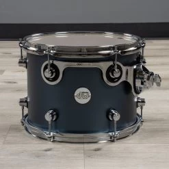 DW Drum Workshop Design Series 4-Piece Shell Pack Drum Kit, Blue Slate -Musical Instrument Shop bu dw ds 4p bluslte 3