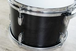Gretsch USA Custom 3-Piece Drum Kit, Gloss Black Lacquer Finish (16x20" Kick, 8x12" Tom, 14x14" Floor Tom) -Musical Instrument Shop bu dw gr gl kit 10