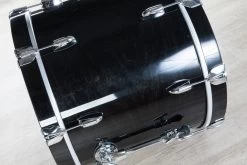 Gretsch USA Custom 3-Piece Drum Kit, Gloss Black Lacquer Finish (16x20" Kick, 8x12" Tom, 14x14" Floor Tom) -Musical Instrument Shop bu dw gr gl kit 5