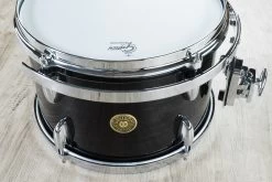 Gretsch USA Custom 3-Piece Drum Kit, Gloss Black Lacquer Finish (16x20" Kick, 8x12" Tom, 14x14" Floor Tom) -Musical Instrument Shop bu dw gr gl kit 9