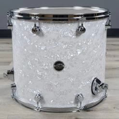 DW Drum Workshop Performance Series 4-Piece Shell Pack Drum Kit, White Marine -Musical Instrument Shop bu dw pf 4p whtmrn 4