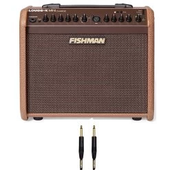 Fishman Loudbox MINI CHARGE Acoustic Guitar/Vocal Amplifier With 10ft Mogami Gold Cable