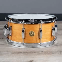 Gretsch Drums Broadkaster Drum Kit, 24/13/16 W/ 6.5x14 Snare, Satin Classic Maple -Musical Instrument Shop bu gretsch bk satclsmaple 4