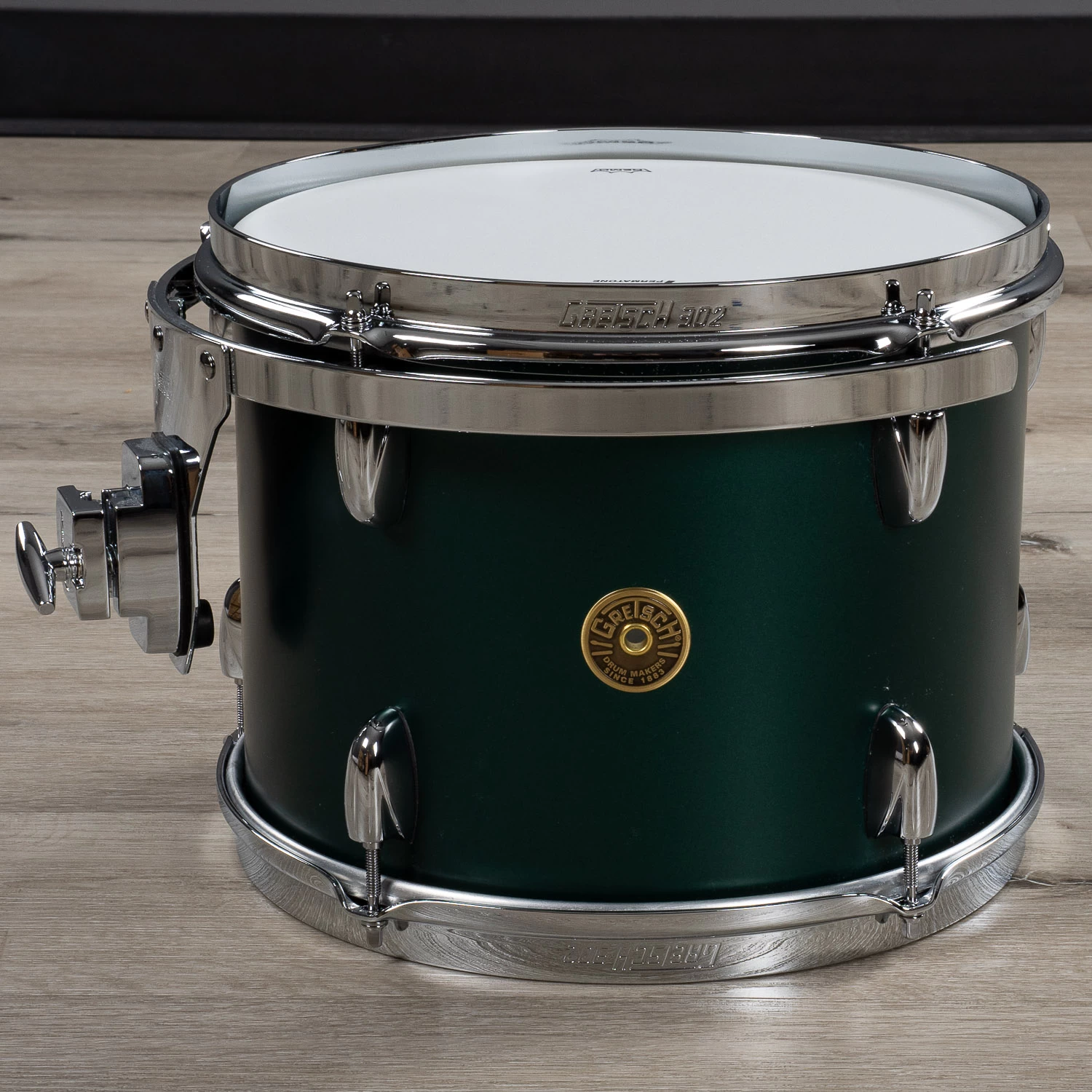 Gretsch Drums USA Broadkaster Series 3-Piece Drum Kit Shell Pack, Satin Cadillac Green 6 Gretsch Drums USA Broadkaster Series 3-Piece Drum Kit Shell Pack, Satin Cadillac Green - Image 4