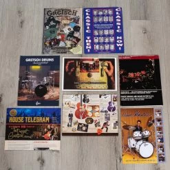 Gretsch Drums USA Broadkaster Series 3-Piece Drum Kit Shell Pack, Satin Cadillac Green 13 Gretsch Drums USA Broadkaster Series 3-Piece Drum Kit Shell Pack, Satin Cadillac Green -Musical Instrument Shop bu gretsch brdkstr 3p satcadgrn 6