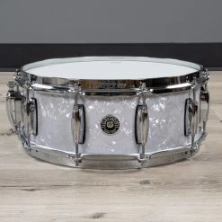 Gretsch USA Brooklyn Series 5-Piece Drum Kit W/ Snare, White Marine -Musical Instrument Shop bu gretsch brkln 5p whtmrn 4