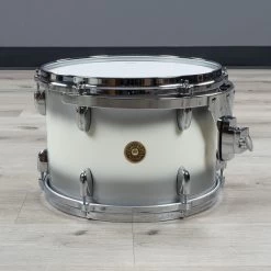 Gretsch Drums USA Custom 4-Piece Drum Kit W/ Snare, Silver Duco Gloss Lacquer -Musical Instrument Shop bu gretsch usa 4p slvrduco 4