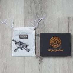 Gretsch Drums USA Custom 4-Piece Drum Kit W/ Snare, Silver Duco Gloss Lacquer -Musical Instrument Shop bu gretsch usa 4p slvrduco 6