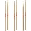 3-Pack Of ProMark Anika Nilles Lacquered Hickory Drumstick Pair, Wood Tip 1 3-Pack Of ProMark Anika Nilles Lacquered Hickory Drumstick Pair, Wood Tip -Musical Instrument Shop bu pro rbanw 3pack
