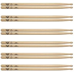 Vater Percussion VHJOSHW Josh Freese's H-220 Drum Sticks (Six Pairs)