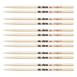 6-Pack Vic Firth 5AN American Classic Nylon Tip Drum Sticks