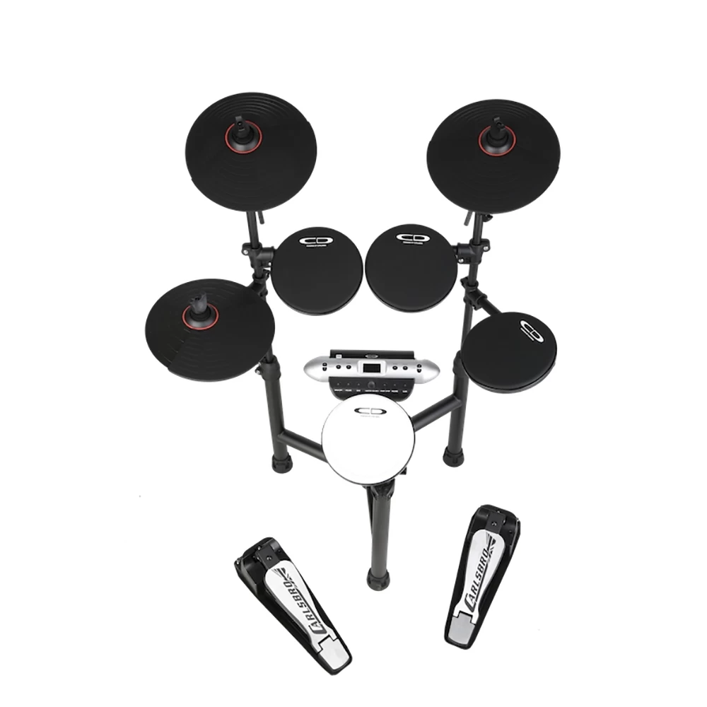 Carlsbro CSD120 Commander 120 Ultra Compact 8-Piece Electronic Drum Kit 5 Carlsbro CSD120 Commander 120 Ultra Compact 8-Piece Electronic Drum Kit - Image 3