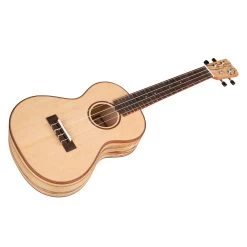 Cordoba 03983 24T Spruce Uke Ukulele W/ Spalted Maple Back & Sides, Tenor -Musical Instrument Shop cor 03983 3