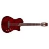 Cordoba Stage Acoustic-Electric Nylon-String Guitar, Pau Ferro Fretboard, Limited-Edition Garnet
