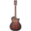 D'Angelico Premier Fulton LS 12-String Electric Acoustic Guitar, Aged Mahogany