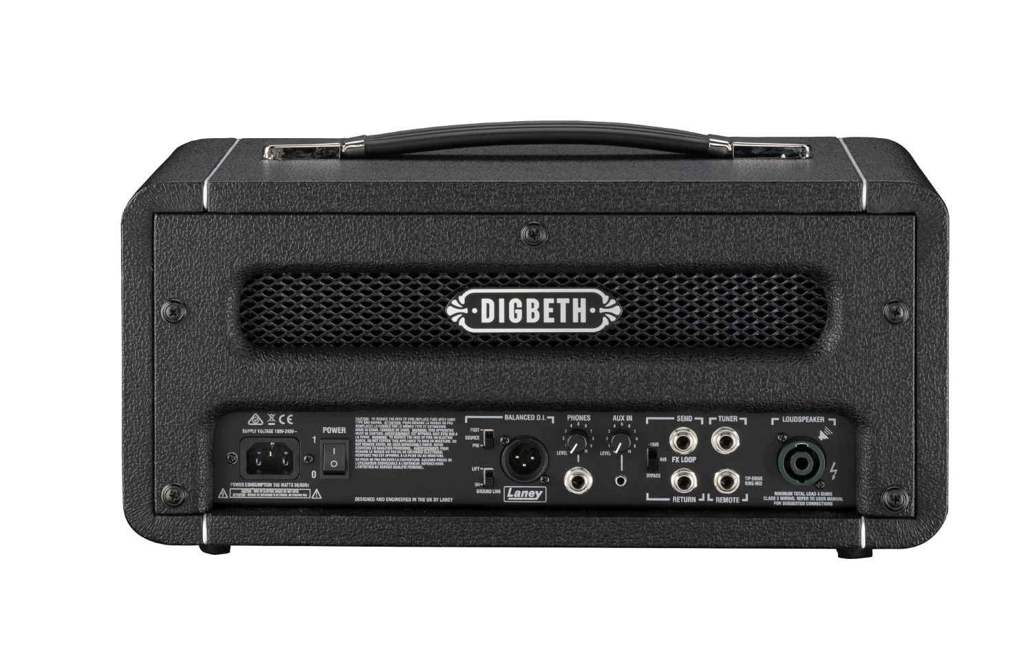 Laney Digbeth DB500H 2-Channel 500-Watt Bass Amp Head 8 Laney Digbeth DB500H 2-Channel 500-Watt Bass Amp Head - Image 6
