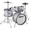 Ddrum D1 Junior 5-Piece Drum Set W/ Hardware And Cymbals, Gloss White -Musical Instrument Shop ddrum d1 516 wht 2