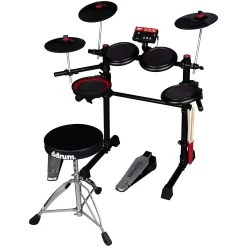 DDrum E-Flex Complete 5-Pad Electronic Drum Kit W/ Mesh Heads -Musical Instrument Shop ddrum eflex 1