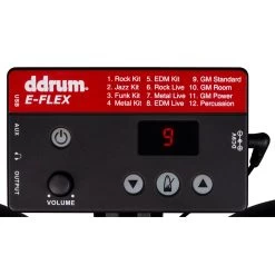 DDrum E-Flex Complete 5-Pad Electronic Drum Kit W/ Mesh Heads -Musical Instrument Shop ddrum eflex 9
