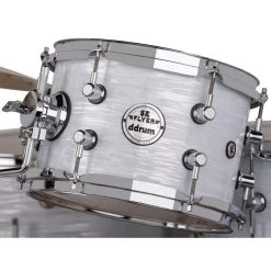 DDrum SE Flyer Pitstop 4-Piece Drum Set Shell Pack W/ 15x16 Kick Drum, White Pearl -Musical Instrument Shop ddrum sef pp 416 wp 4 1