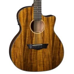 Dean AX E KOA 12 AXS Exotic Cutaway 12-String Acoustic Electric Guitar, Koa Top -Musical Instrument Shop dean ax e koa12 2